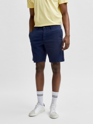 SLHCHESTER FLEX SHORTS W CAMP 178814 Navy Bla