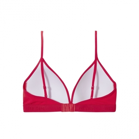 COTTON STRETCH GIRLS BRA 3035 Red