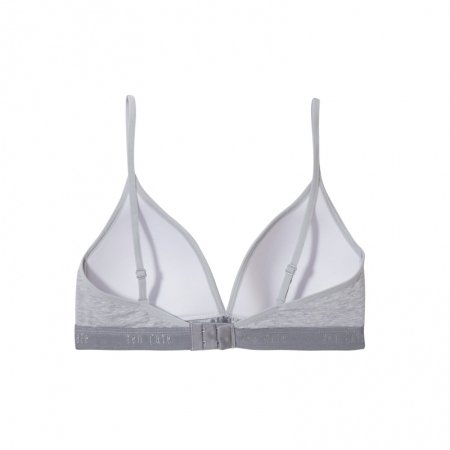 COTTON STRETCH GIRLS BRA 955 Light Grey