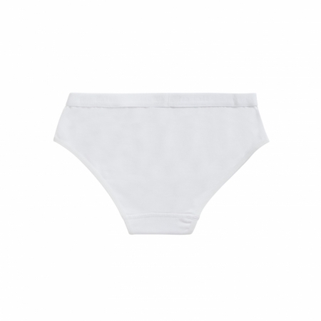 COTTON STRETCH GIRLS HIPSTER 2 001 White