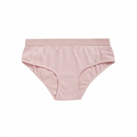COTTON STRETCH GIRLS HIPSTER 2 1393 Ash-Pink