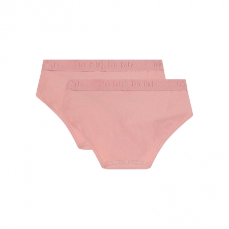 COTTON STRETCH GIRLS HIPSTER 2 1393 Ash-Pink