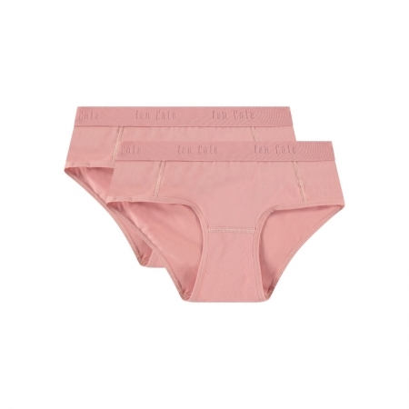 COTTON STRETCH GIRLS HIPSTER 2 1393 Ash-Pink