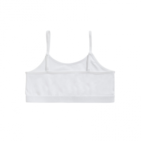 COTTON STRETCH GIRLS TOP 001 White