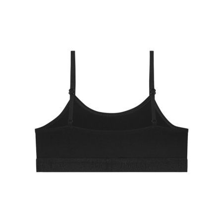 COTTON STRETCH GIRLS TOP 090 Black