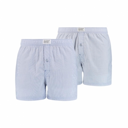 LEVIS MEN WOVEN BOXER 2P 003 light blue
