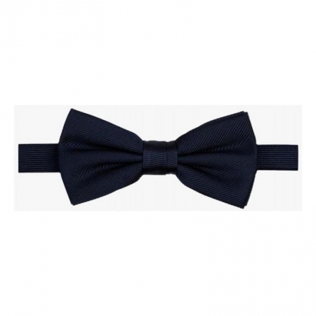 BOWTIE SILK WOVEN 410 NAVY
