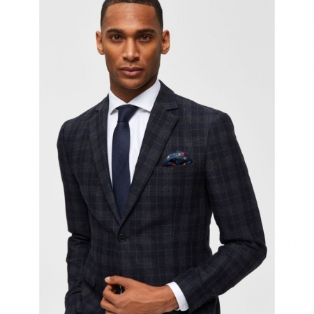 SLHNEW TEXTURE TIE 7CM NOOS B 187760 Dark Sap
