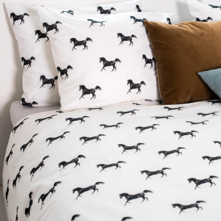BLACK HORSES PRINT
