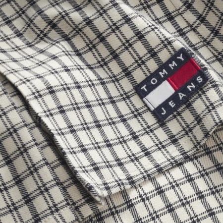 TJW CHECK VARSITY SKIRT 0F4 TWO TONE PLAID