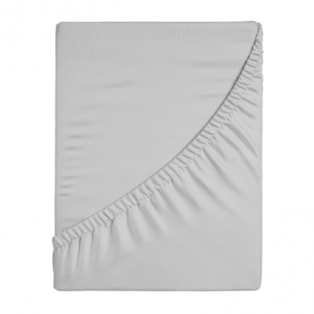 UNI GREY FITTED SHEET GREY