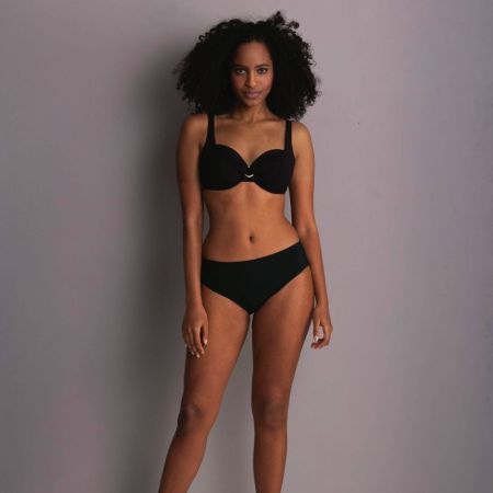 BIKINISLIP 001 ZWART