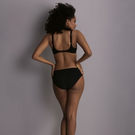 BIKINISLIP 001 ZWART
