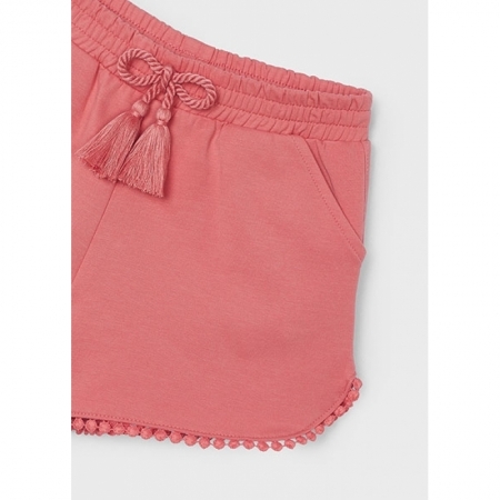 CHENILLE SHORTS 073 FLAMINGO