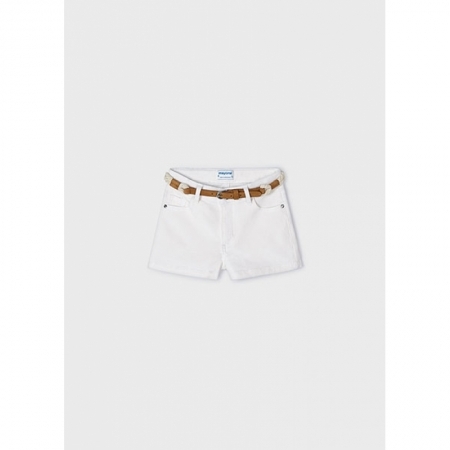 BASIC TWILL SHORTS 034 WHITE