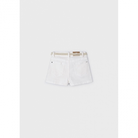 BASIC TWILL SHORTS 034 WHITE