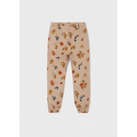 TWILL LONG TROUSERS 007 OCHER
