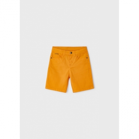 BASIC 5 POCKETS TWILL SHORTS 082 MANGO