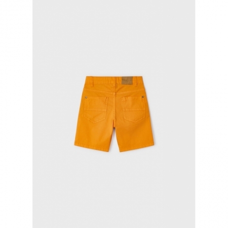 BASIC 5 POCKETS TWILL SHORTS 082 MANGO
