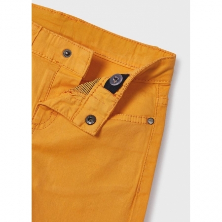 BASIC 5 POCKETS TWILL SHORTS 082 MANGO