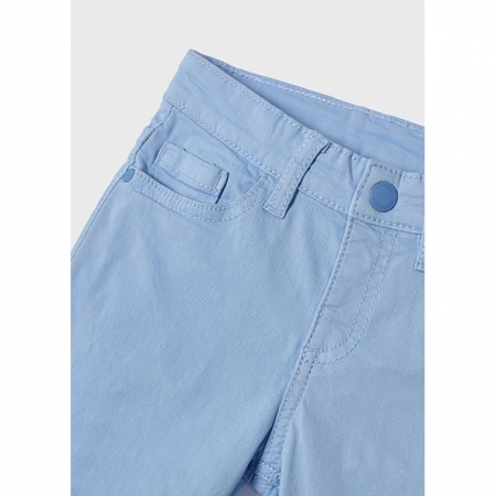 BASIC 5 POCKETS TWILL SHORTS 064 POWDER BLUE