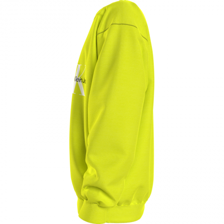 GLOW IN THE DARK LOGO RX SWTSH LRE LEMON LIME
