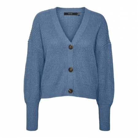 VMLEA LS V-NECK CUFF CARDIGAN 231936 Coronet