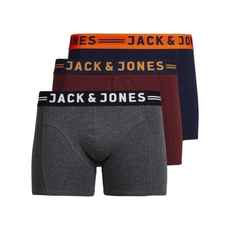 JACLICHFIELD TRUNKS 3 PACK NOO 179084001 Dark