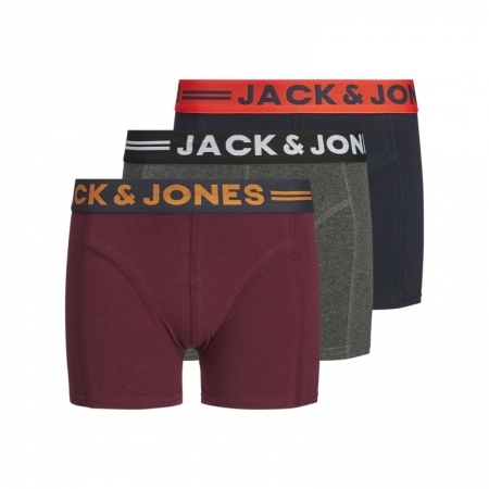 JACLICHFIELD TRUNKS 3 PACK NOO 179084001 Dark
