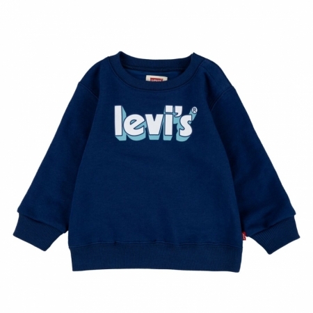 LVB POSTER LOGO CREWNECK SWEAT U29 estate blue