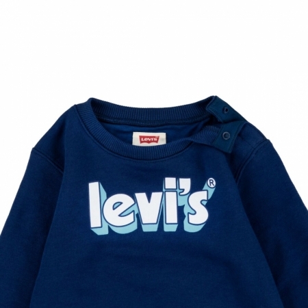 LVB POSTER LOGO CREWNECK SWEAT U29 estate blue