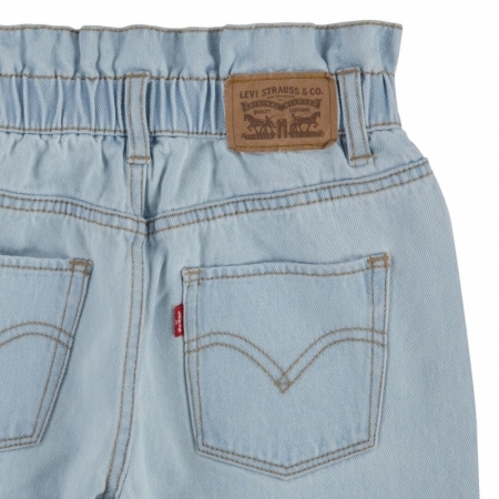 LVG HIGH LOOSE PAPERBAG JEANS L3U light breeze