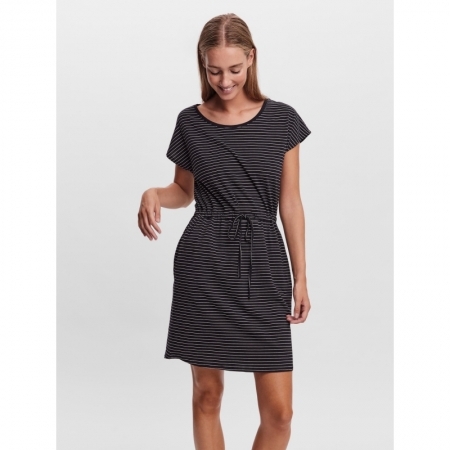 VMNANNA SL ANCLE DRESS NOOS 177868001 Black