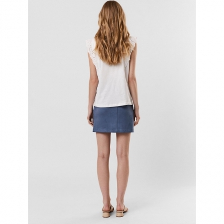 VMHOLLYN SS TOP NOOS 175598 Snow Whi