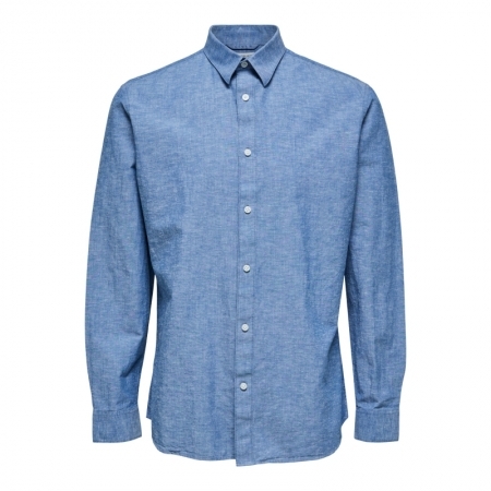 SLHSLIMNEW-LINEN SHIRT LS W NO 182291 Medium B