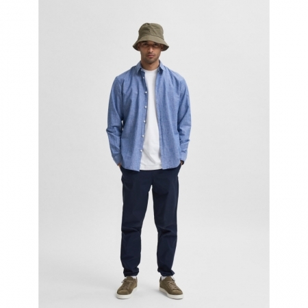 SLHSLIMNEW-LINEN SHIRT LS W NO 182291 Medium B