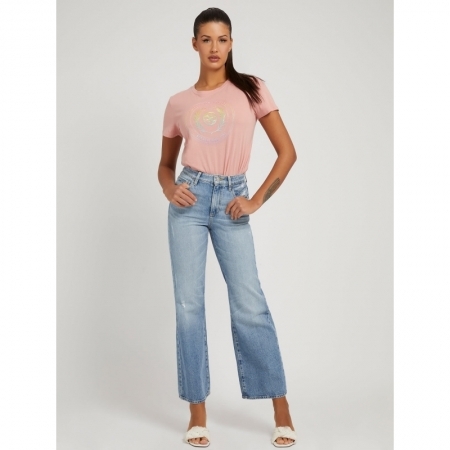 ANKLE WIDE LEG MOBU MOONSTONE BLUE