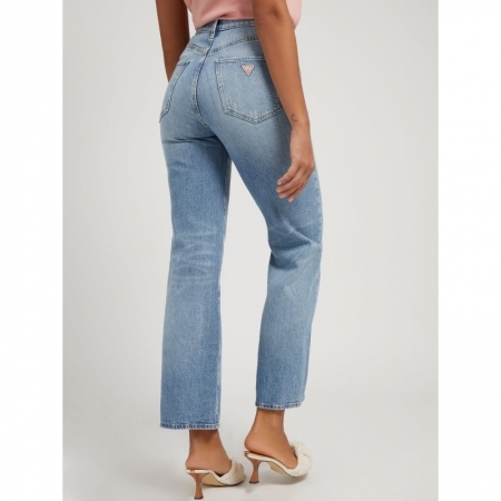 ANKLE WIDE LEG MOBU MOONSTONE BLUE