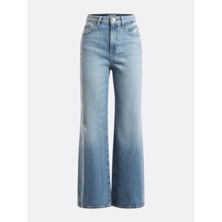 ANKLE WIDE LEG MOBU MOONSTONE BLUE