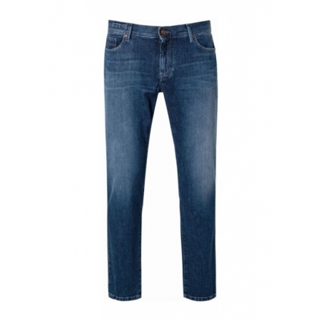 SLIM - ORGANIC DENIM 885 DARK BLUE