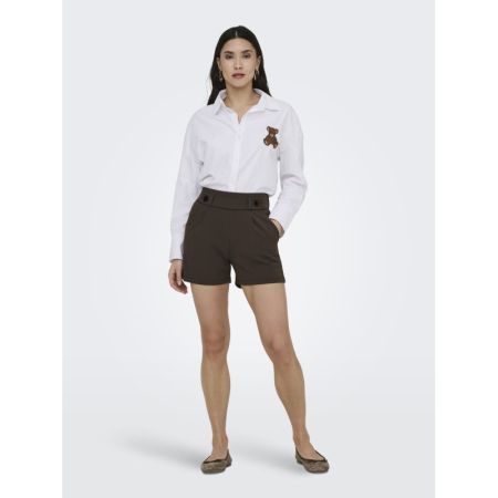 JDYGEGGO SHORTS JRS NOOS 237395001 Choco