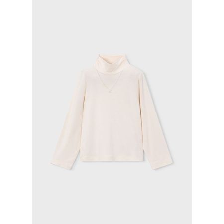 VISCOSE BASIC TURTLENECK 42 Soy