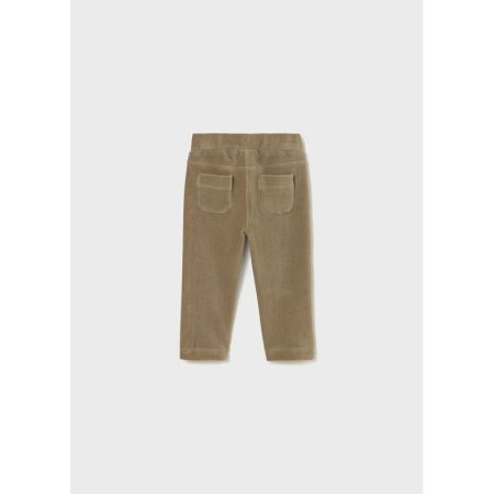 BASIC CORD KNIT TROUSERS 072 CINAMMON