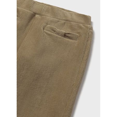 BASIC CORD KNIT TROUSERS 072 CINAMMON