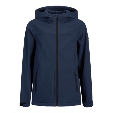 JJEMARVIN HOOD SOFTSHELL LTN J 175876001 Navy