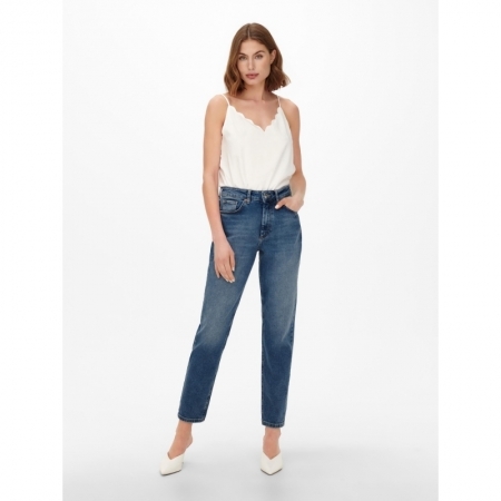 ONLVENEDA MOM JEANS REA844 NOO 177938 Dark Blu