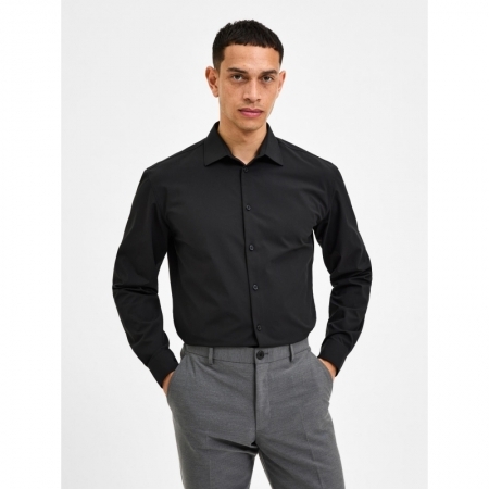 SLHSLIMADVANCED SHIRT LS B 179099 Black