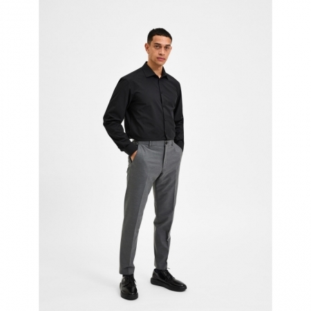 SLHSLIMADVANCED SHIRT LS B 179099 Black