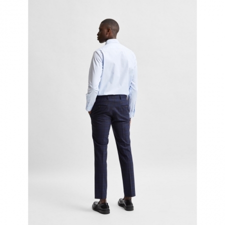 SLHREGETHAN SHIRT LS CLASSIC B 182811 Light Bl