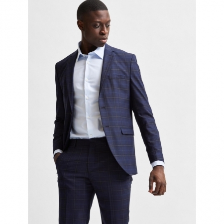 SLHREGETHAN SHIRT LS CLASSIC B 182811 Light Bl